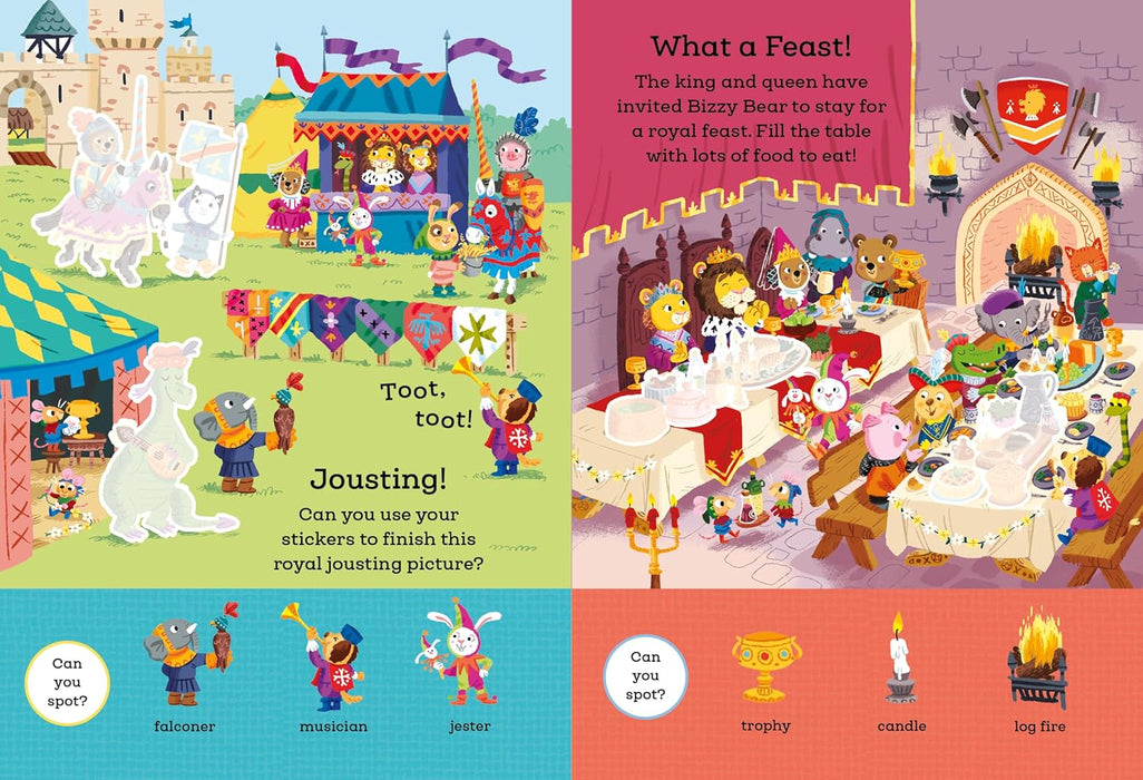 Bizzy Bear: My First Sticker Book: Amazing Adventures