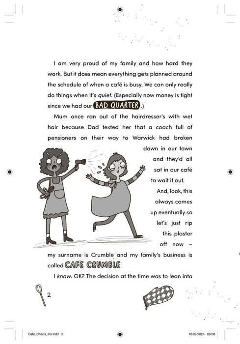 Cafe Chaos: My Family Is Not a Piece of Cake