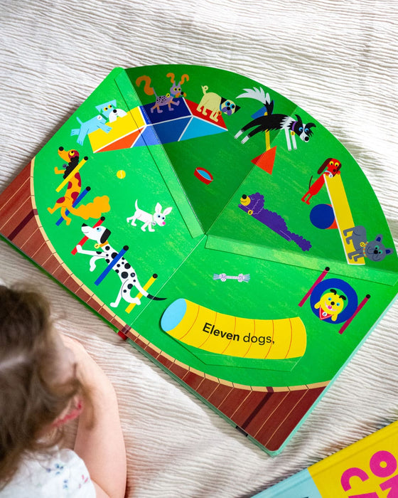 One Dog, Two Dogs: A lift-the-flap, pop-up book with 20 dogs to count!