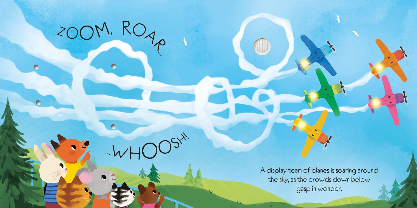 Lights and Sounds: Planes and Helicopters