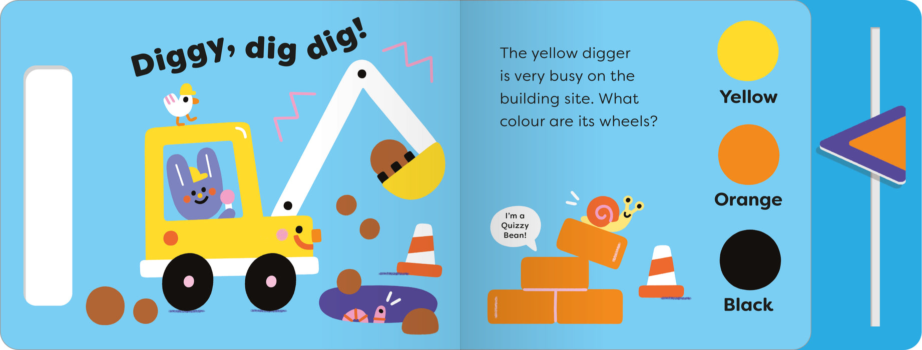 Busy Wheels: A playbook with flaps and a decider slider®