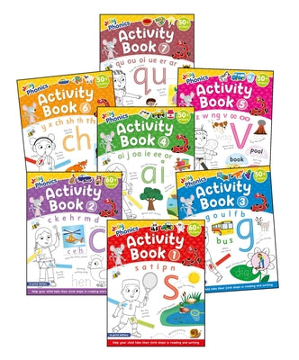 Jolly Phonics Activity Book Set 1-7