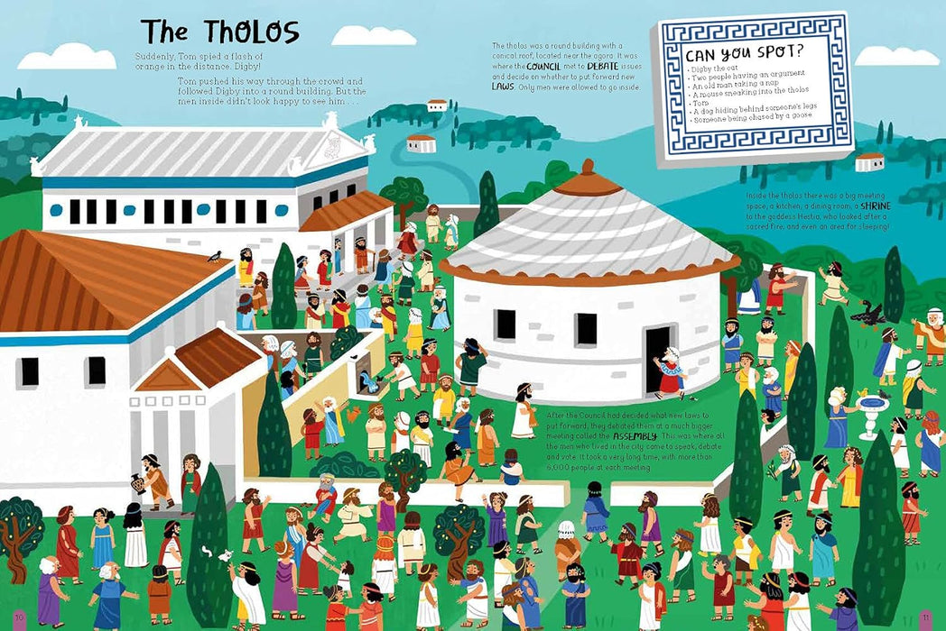 British Museum: Find Tom in Time, Ancient Greece