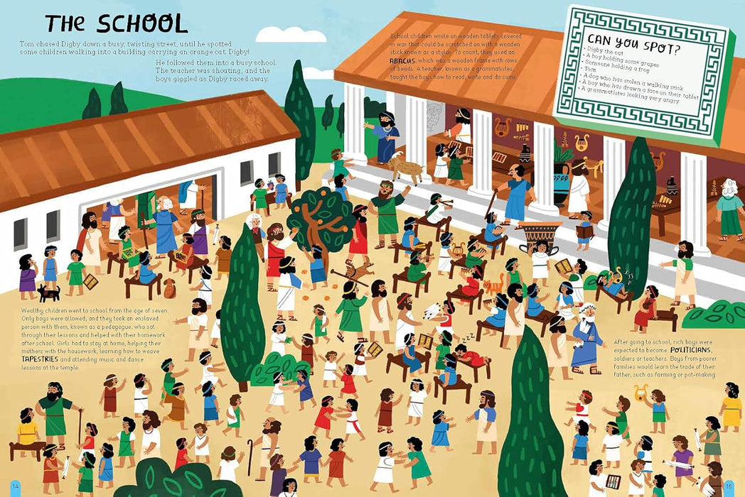 British Museum: Find Tom in Time, Ancient Greece