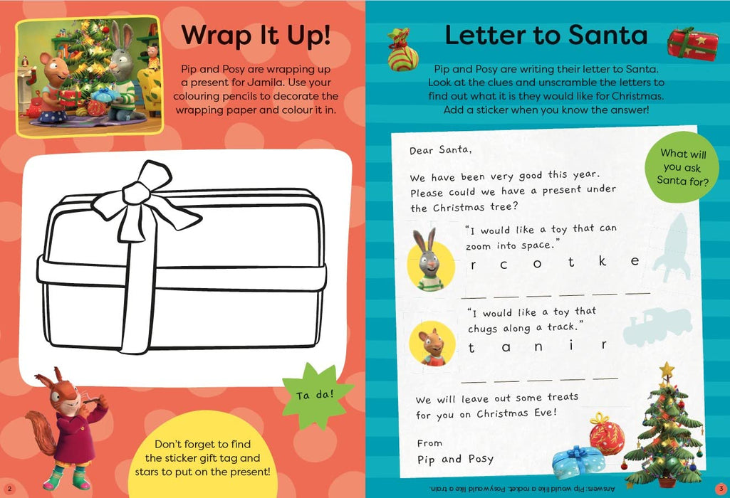 Pip and Posy: Countdown to Christmas