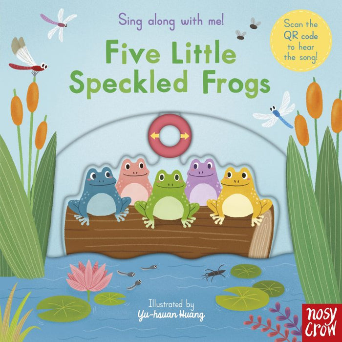 Sing Along With Me! Five Little Speckled Frogs (QR CODE Audio)