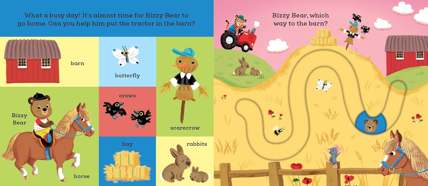 Bizzy Bear: Find and Follow On the Farm