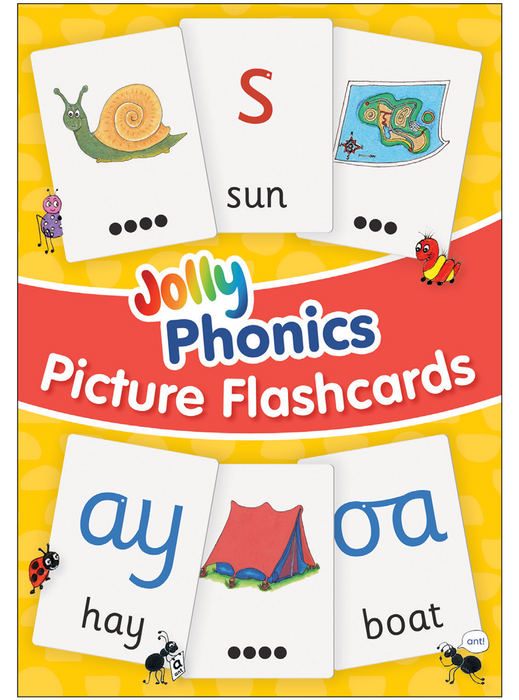 Jolly Phonics Picture Flash Cards [JL33X]