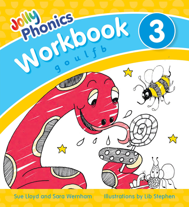 Jolly Phonics Workbook 3 [JL6536]