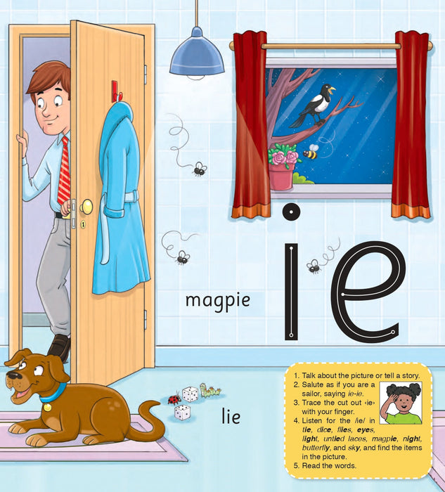 Finger Phonics Book 4 (in print letters) [JL6628]