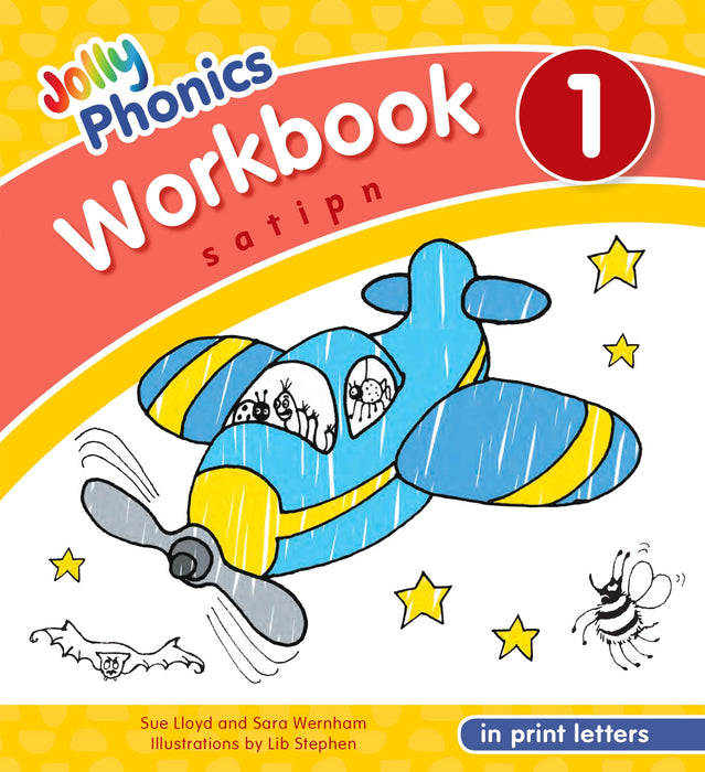 Jolly Phonics Workbook 1 (in print letters) [JL6758]