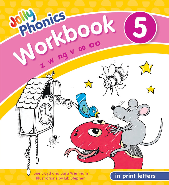 Jolly Phonics Workbook 5 (in print letters) [JL6796]