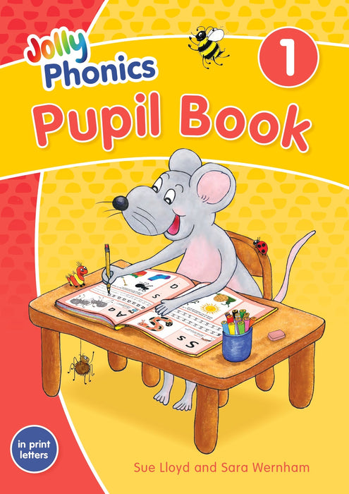 Jolly Phonics Pupil Book 1 (Colour Edition) (in print letters) [JL7199]