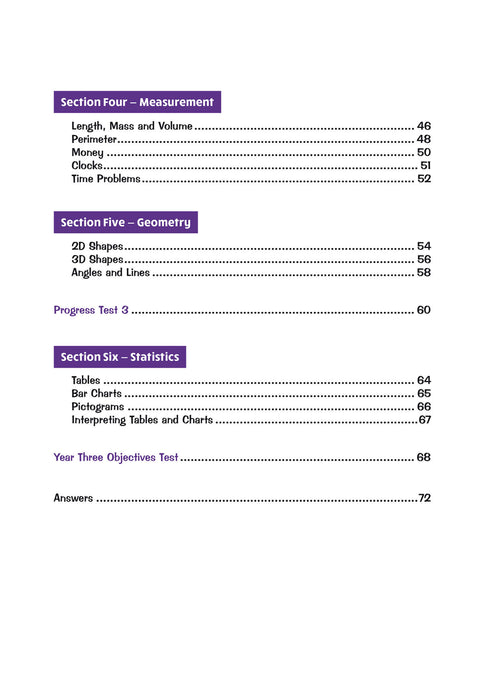 KS2 Maths Year 3 Targeted Question Book