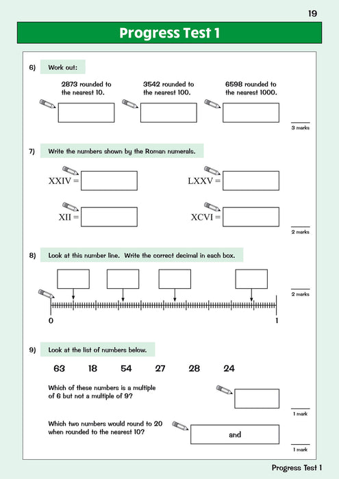 KS2 Maths Year 4 Targeted Question Book