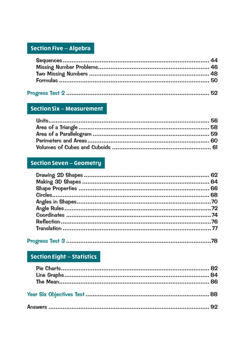KS2 Maths Year 6 Targeted Question Book