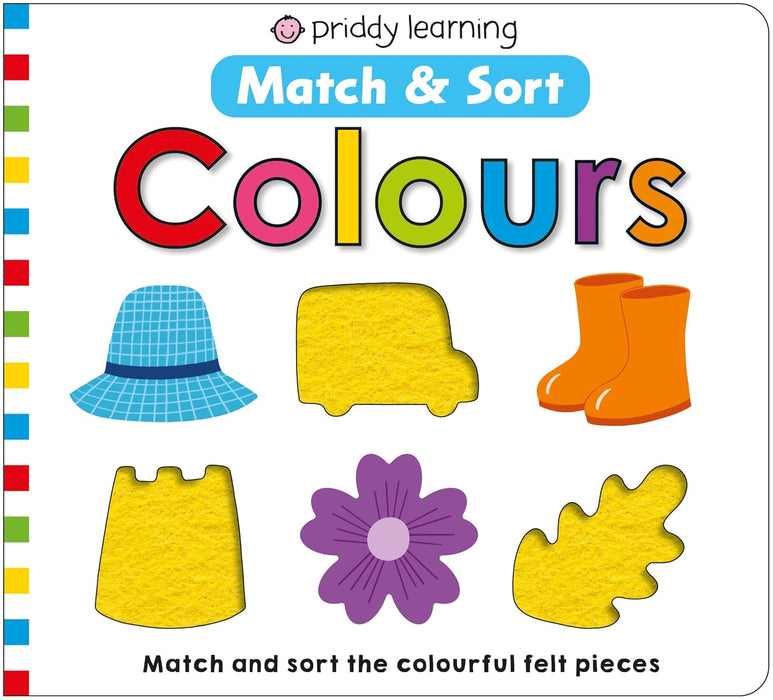 Colours (Match & Sort) : Match and sort the colourful shaped pieces