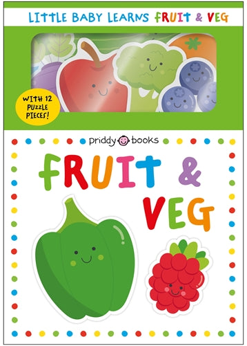 Little Baby Learns Fruit & Veg : With 12 puzzle pieces!