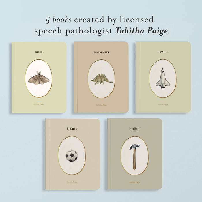 Our Little Library (VOL3): A Foundational Language Vocabulary Board Book Set