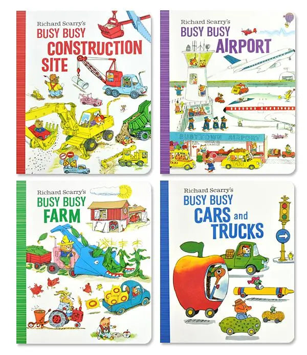 Richard Scarry's Busy Busy Boxed Set