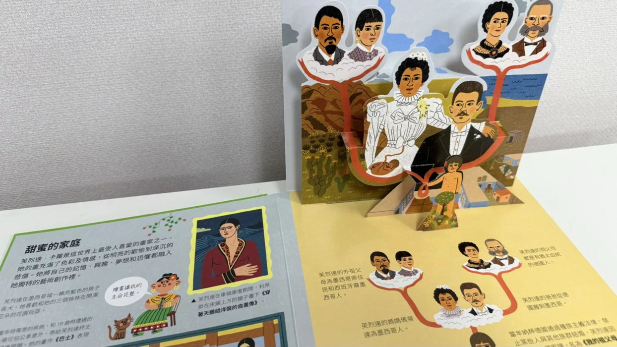 芙烈達：人物立體書