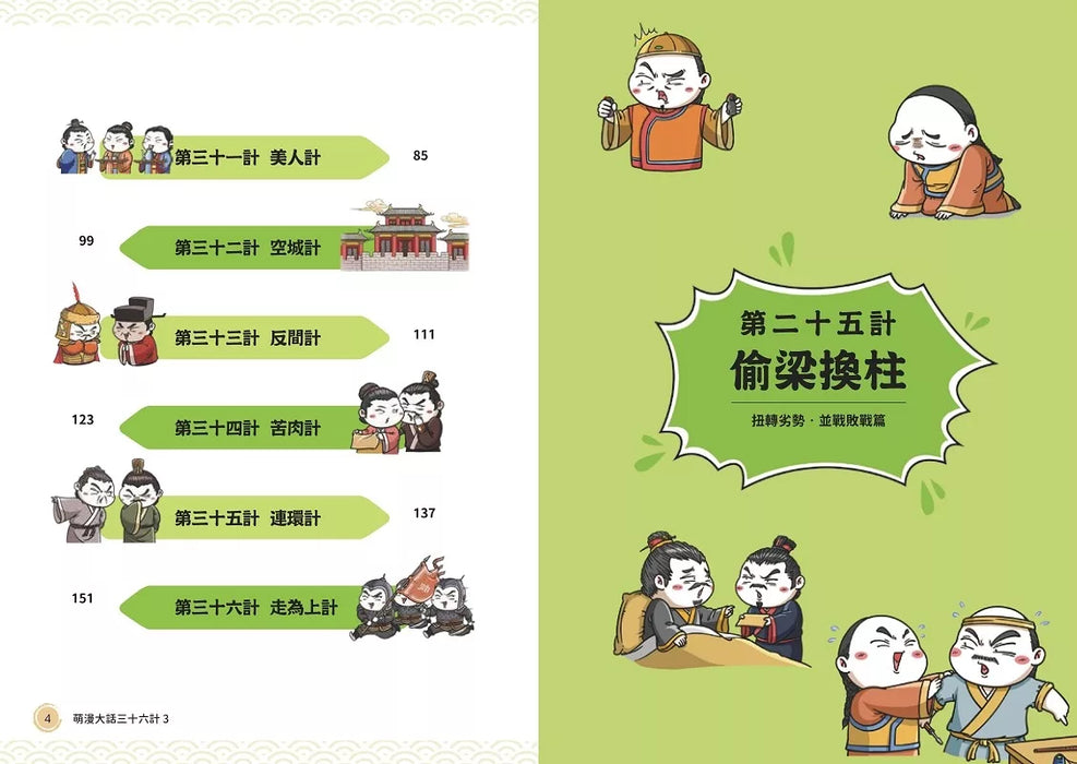 萌漫大話三十六計（3）：扭轉劣勢，並戰敗戰篇