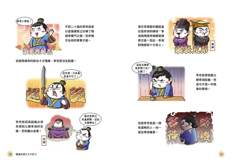 萌漫大話三十六計（3）：扭轉劣勢，並戰敗戰篇