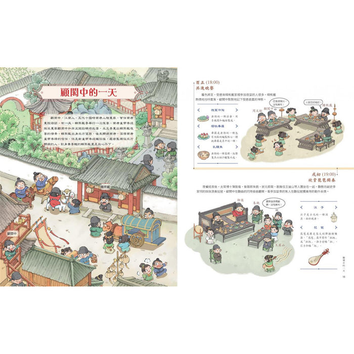 古代人的一天，民間套書（全4冊）：俠客、醫生、畫家、詩人