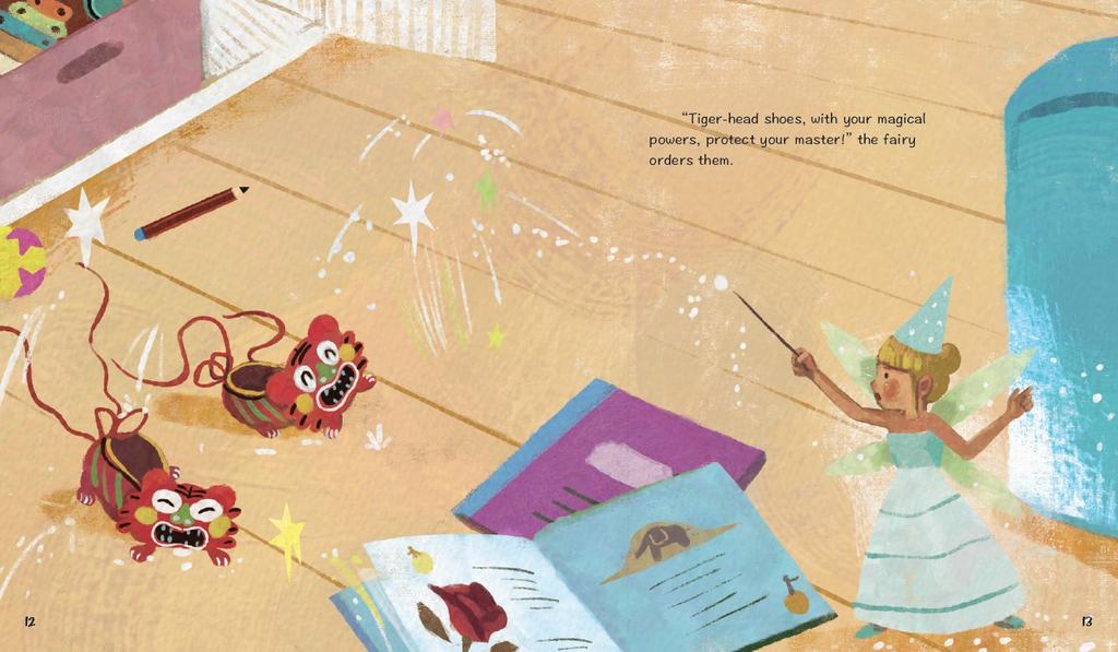 Our Chinese Hometown:The Fairy and the Tiger head Shoes