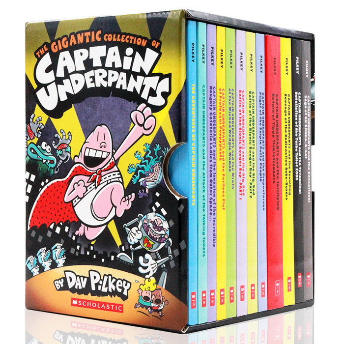 Gigantic Collection of Captain Underpants (12 books)