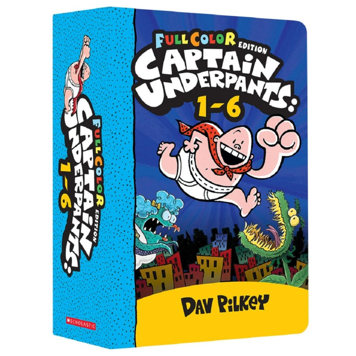 Captain Underpants: Colour Edition Boxed Set (#1-6)