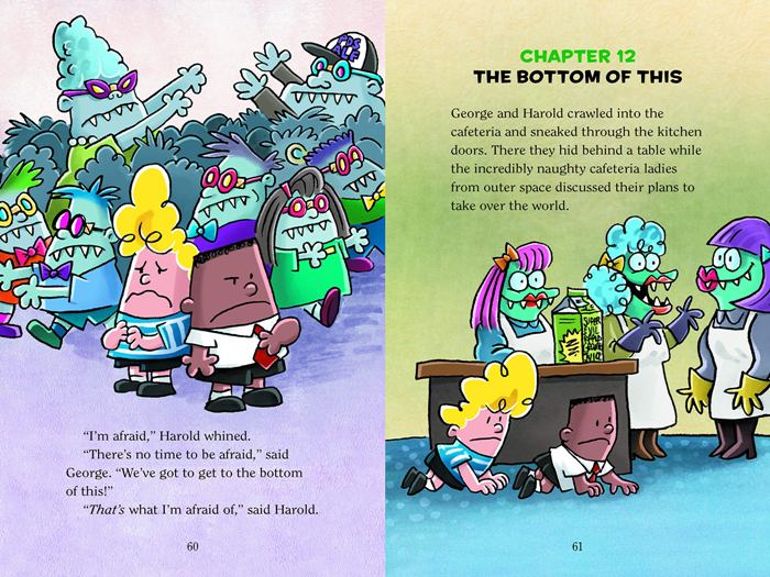 Captain Underpants #3: The Invasion Of The Incredibly Naughty Cafeteria Ladies From Outer Space (Colour Edition)