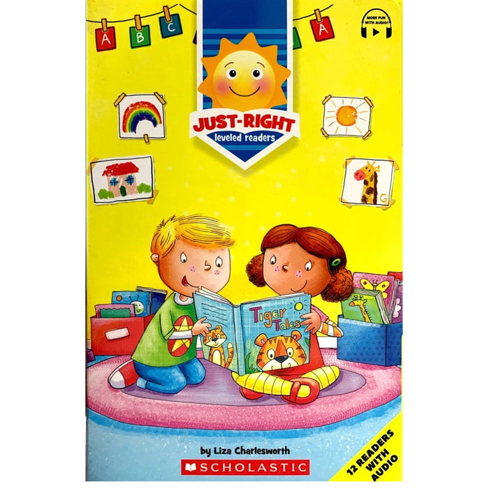 Just-Right Leveled Readers 12 Books (With CD & StoryPlus)