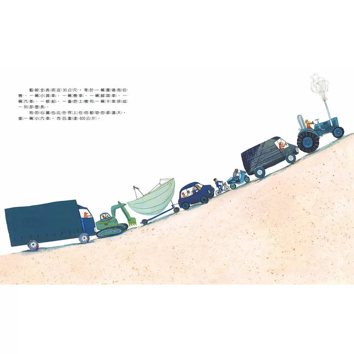 【SDGs繪本】具有優雅姿態和歌聲響亮的動物：藍鯨