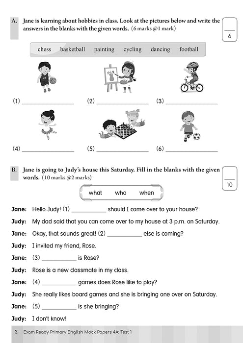 Exam Ready Primary English Mock Papers (2nd Edition) P4