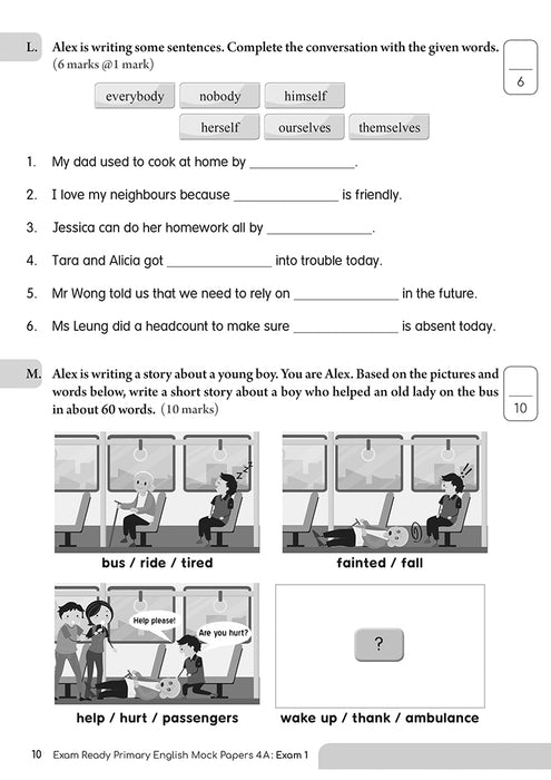 Exam Ready Primary English Mock Papers (2nd Edition) P4