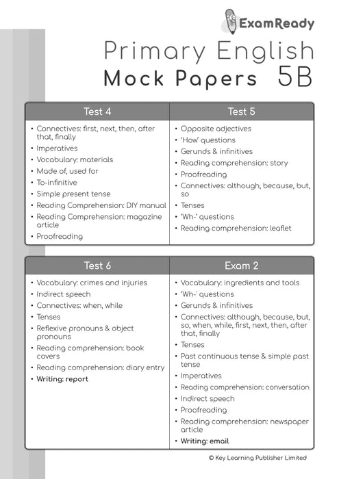 Exam Ready Primary English Mock Papers (2nd Edition) P5