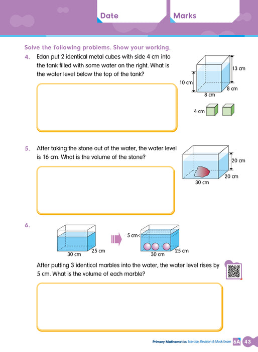 Primary Mathematics: Exercise, Revision & Mock Exam 6A