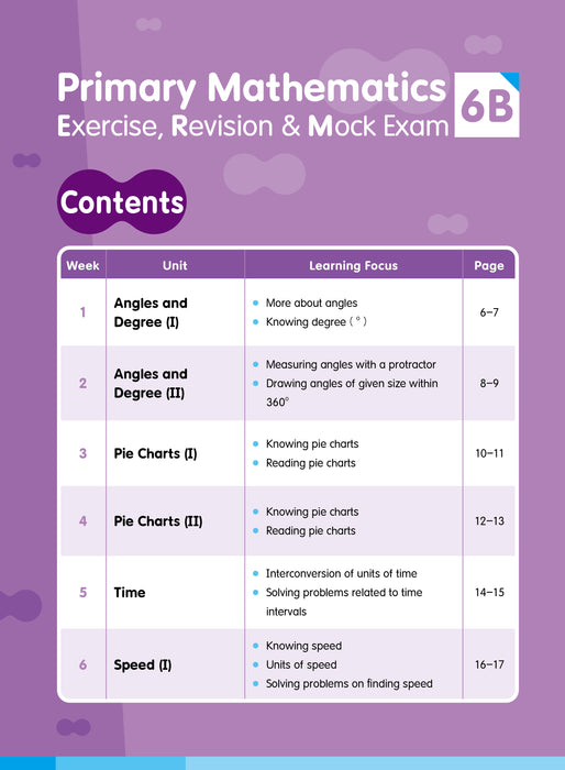 Primary Mathematics: Exercise, Revision & Mock Exam 6B
