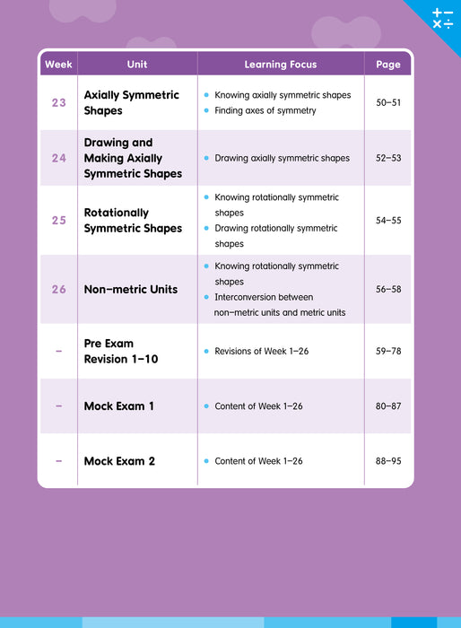 Primary Mathematics: Exercise, Revision & Mock Exam 6B