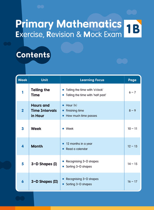 Primary Mathematics: Exercise, Revision & Mock Exam 1B