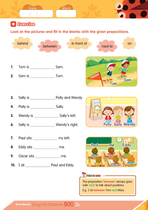Exam Ready English Grammar 500 3B