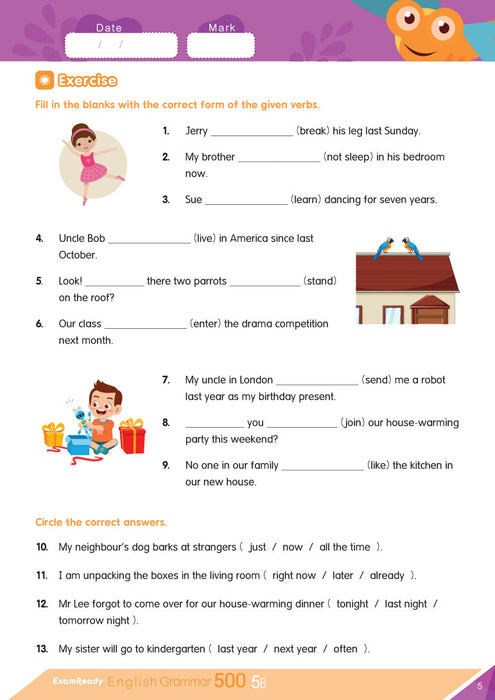 Exam Ready English Grammar 500 5B