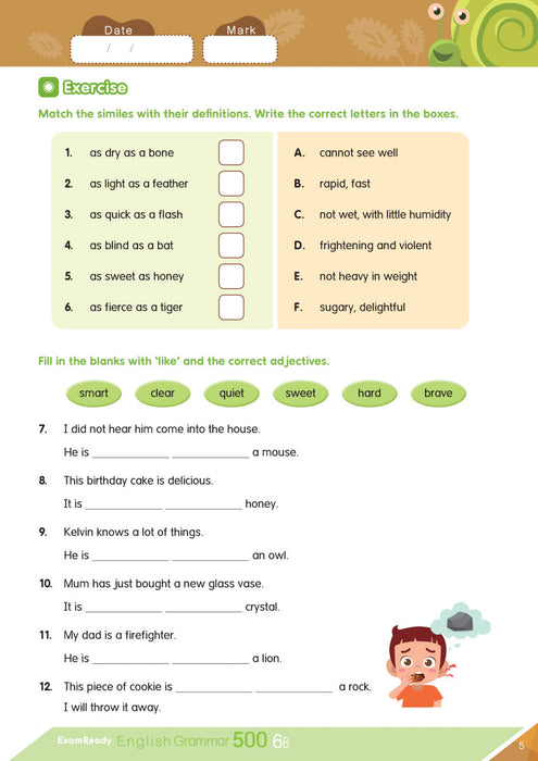 Exam Ready English Grammar 500 6B