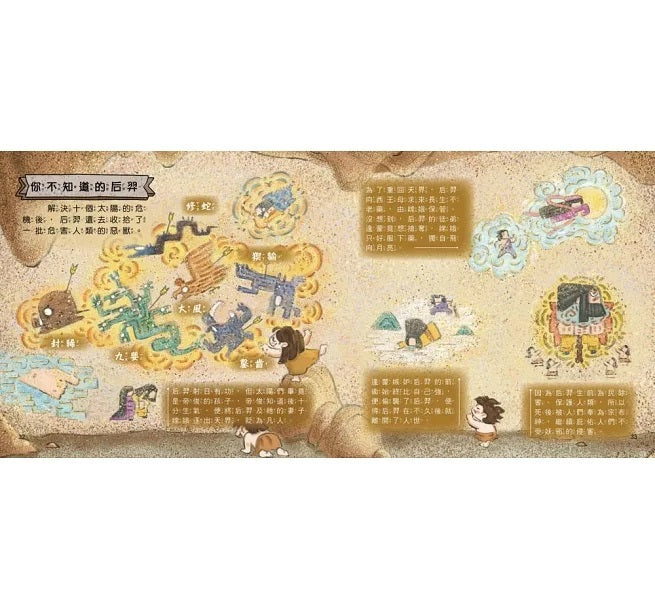 中國的傳奇故事 3：后羿射日