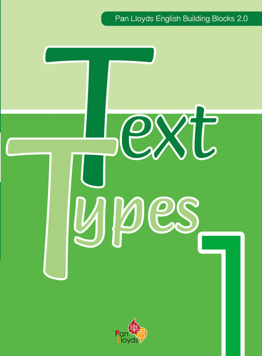 Pan Lloyds English Building Blocks 2.0 – Text Types