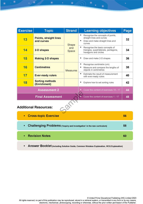 Prime Weekly Maths Exercises 1A