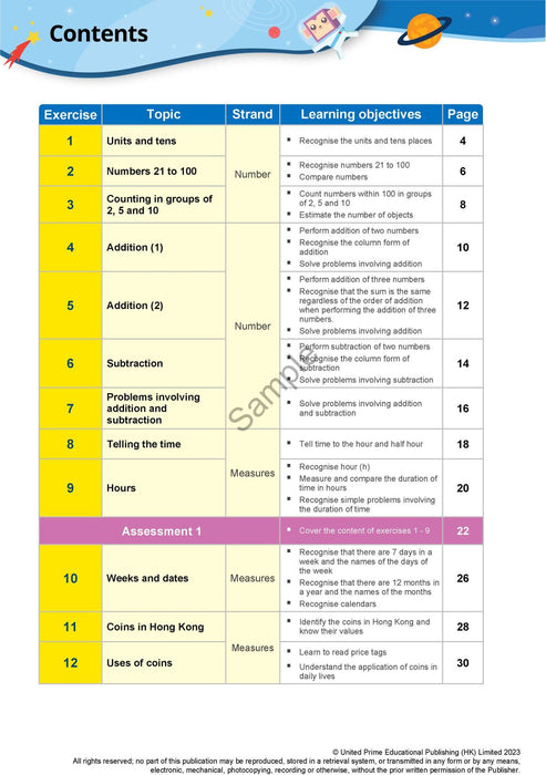 Prime Weekly Maths Exercises 1B