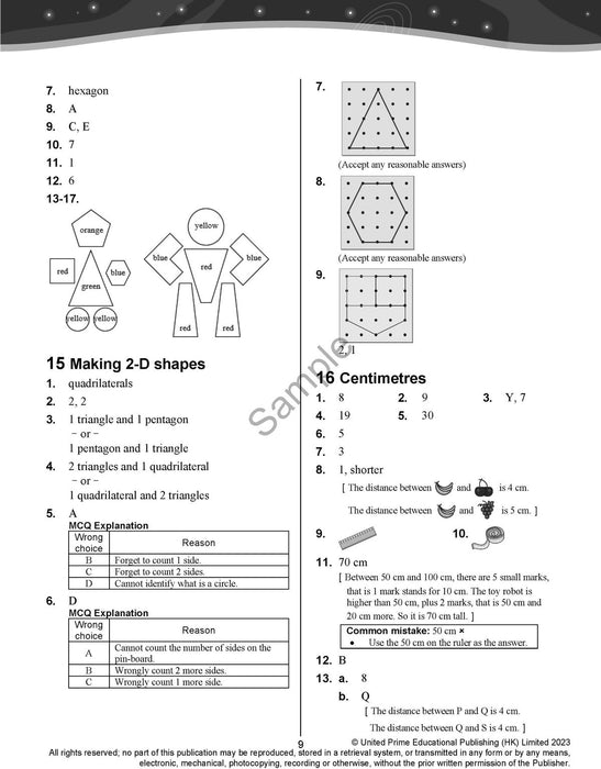 Prime Weekly Maths Exercises 1B