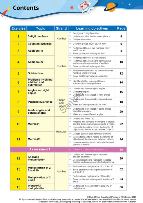 Prime Weekly Maths Exercises 2A